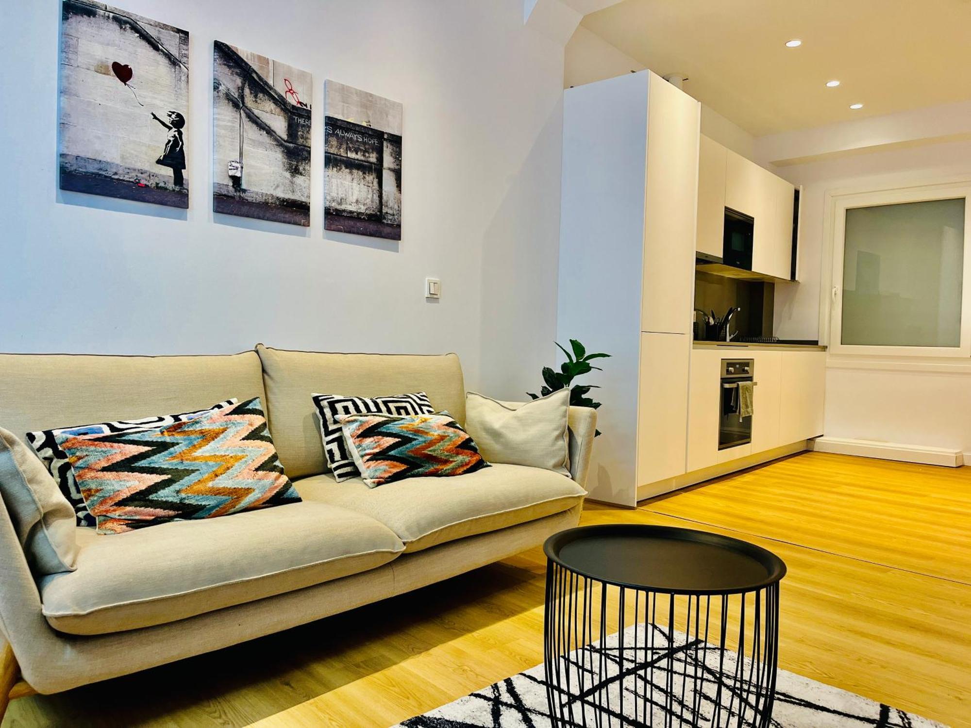Sagues Beach Apartment Сан-Себастьян Экстерьер фото